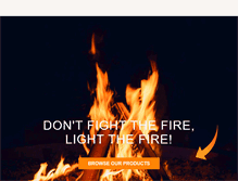 Tablet Screenshot of instafire.com